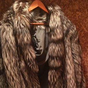 FULL LENGTH VINTAGE FOX COAT